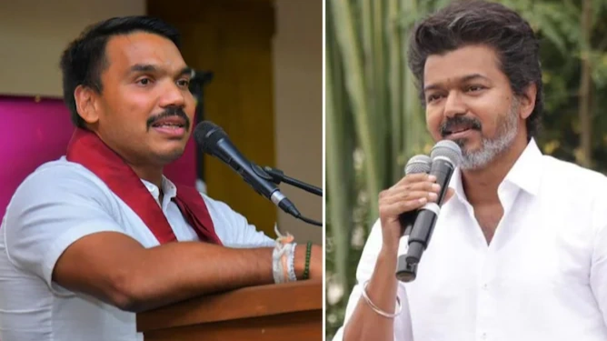 தமிழகத் தேர்தலில் விஜய் அமோக வெற்றி: நாமல் ராஜபக்ஷ வாழ்த்து!
