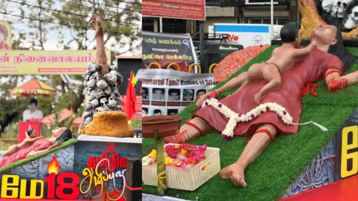 முள்ளிவாய்க்கால் மே-18 இனப்படுகொலை நினைவேந்தல்: யாழ். நல்லூரில் ஊர்திப் பவனி உணர்வெழுச்சியுடன் ஆரம்பம்