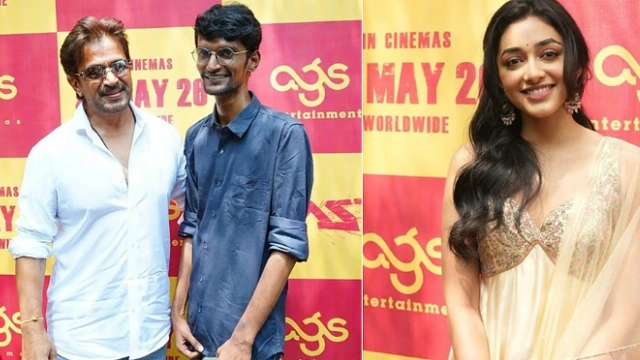 அர்ஜுன் நடித்துள்ள ‘பிளாஸ்ட்’ திரைப்படத்தின் செய்தியாளர்கள் சந்திப்பு: மே 28-ல் உலகெங்கும் வெளியீடு!