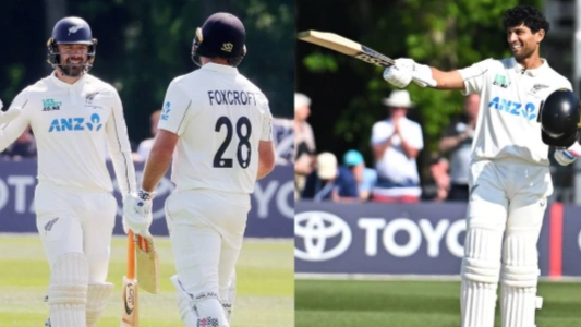 அயர்லாந்துக்கு எதிரான டெஸ்ட்: Rachin Ravindra, Tom Blundell சதமடித்து அசத்தல்; New Zealand 490 ரன்களுக்கு டிக்ளேர்!