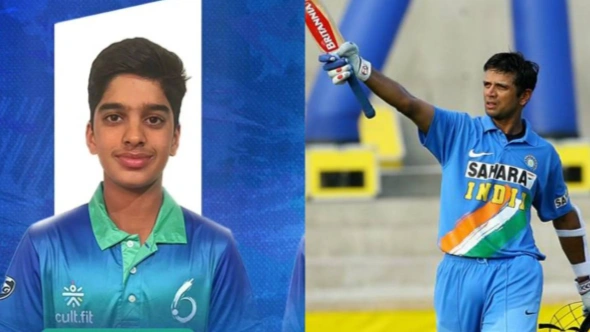 இந்திய கிரிக்கெட்டின் அடுத்த தலைமுறை: U19 அணியில் இடம்பிடித்தார் ராகுல் டிராவிட்டின் இளைய மகன் அன்வே