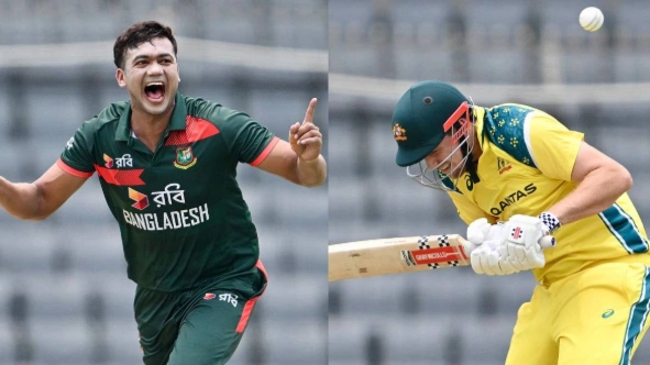 Labuschagne, Bartlett அரைசதத்தால் சரிவிலிருந்து மீண்ட Australia: DLS முறைப்படி Bangladesh அணிக்கு 192 ஓட்டங்கள் இலக்கு