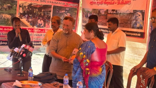 மயிலத்தமடு-மாதவனை போராட்டம்: இன அரசியல், நில அபகரிப்பை அம்பலப்படுத்தும் ஆவண நூல் வெளியீடு